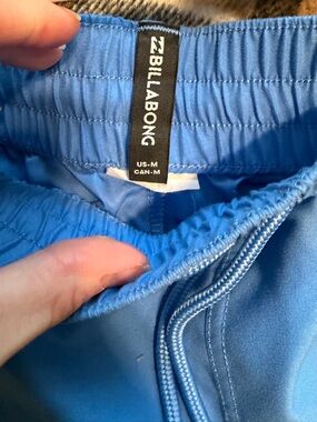 Billabong Kids Light Blue Elastic Waist Swim Shorts